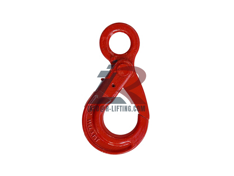 G80 Eye Type Self Locking Safety Hook