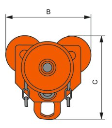 GCL Type Geared Trolley