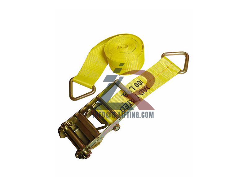 4 Ratchet Tie Down With D-Ring