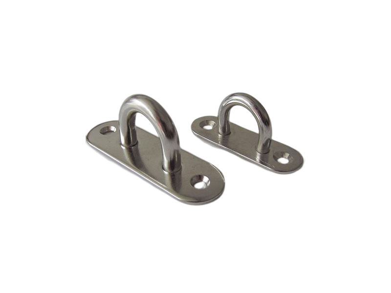 Stainless Steel Oblong Pad Eye, Oblong Eye Plate