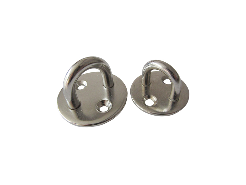 Stainless Steel Round Eye Plate, Round Pad Eyes