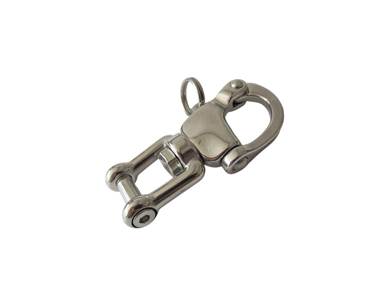 Stainless Steel Jaw Swivel Snap Shackle For Sailboat