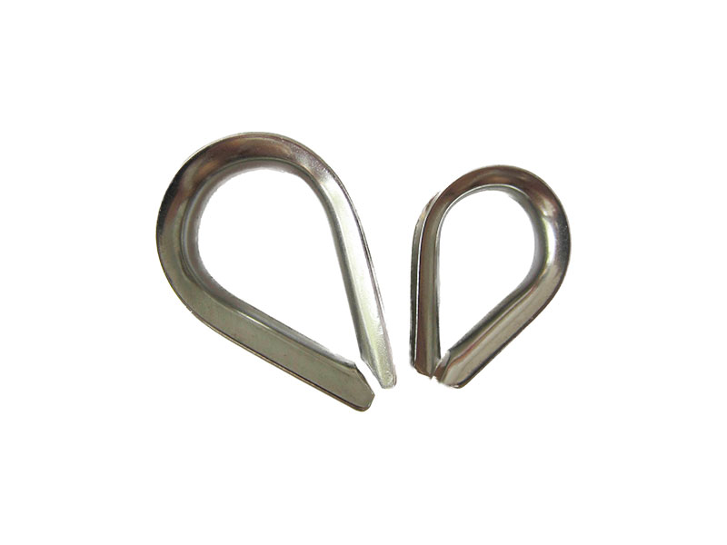 European Type Stainless Steel Wire Rope Thimble