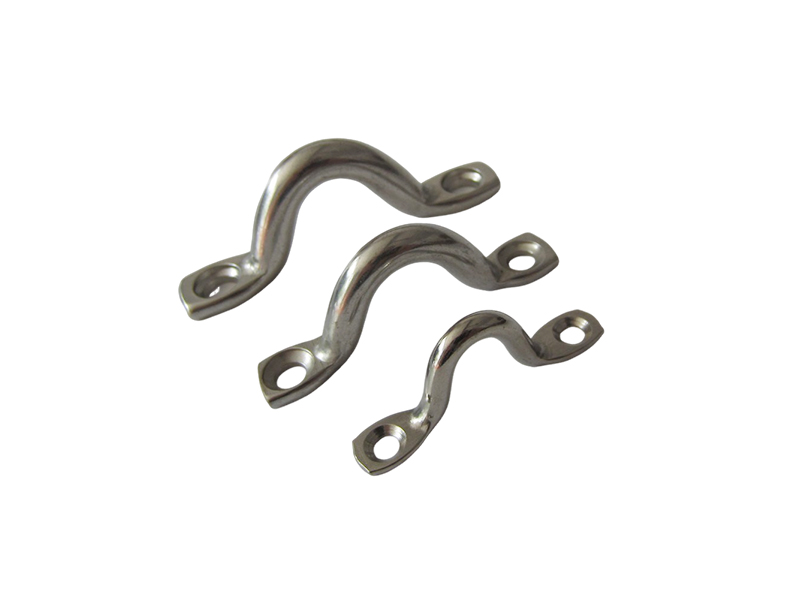 Stainless Steel Wire Eye Straps, Saddles